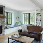 leather love seat